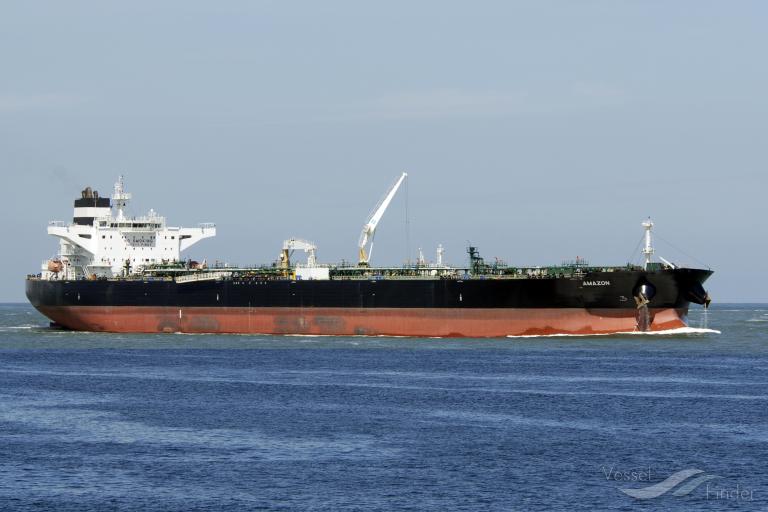 amazon (Crude Oil Tanker) - IMO 9476654, MMSI 636014503, Call Sign A8UI8 under the flag of Liberia