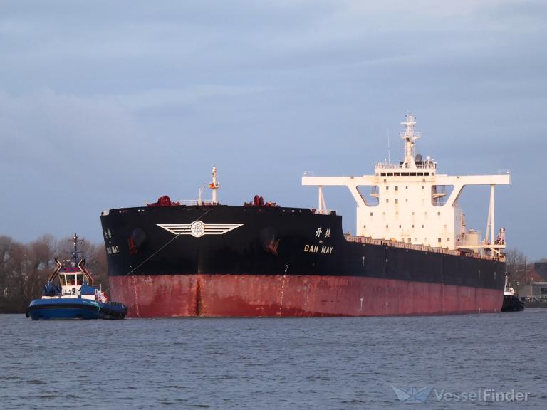 dan may (Bulk Carrier) - IMO 9492218, MMSI 636014632, Call Sign A8VM8 under the flag of Liberia