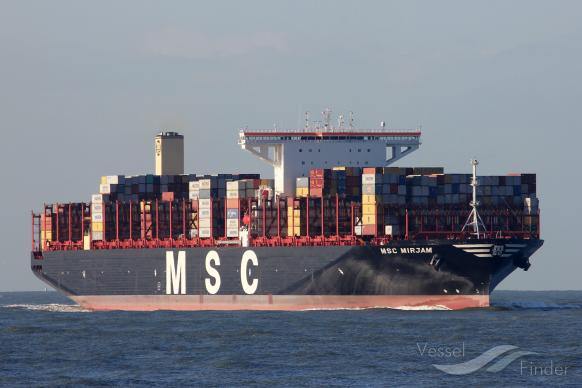 msc mirjam (Container Ship) - IMO 9767376, MMSI 636017684, Call Sign D5MF8 under the flag of Liberia