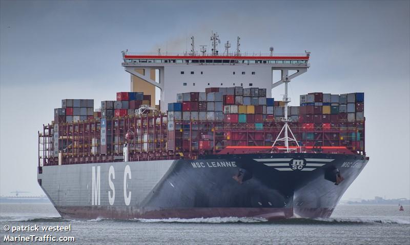 msc leanne (Container Ship) - IMO 9767390, MMSI 636017686, Call Sign D5MG2 under the flag of Liberia