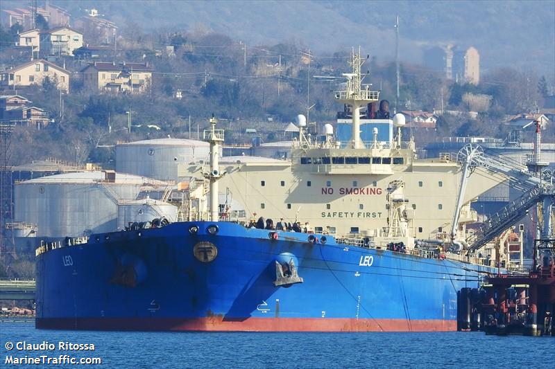 mt leo (Crude Oil Tanker) - IMO 9419151, MMSI 636018738, Call Sign D5RD9 under the flag of Liberia