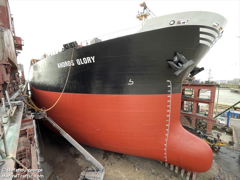 andros glory (Bulk Carrier) - IMO 9311452, MMSI 636018906, Call Sign D5RY8 under the flag of Liberia