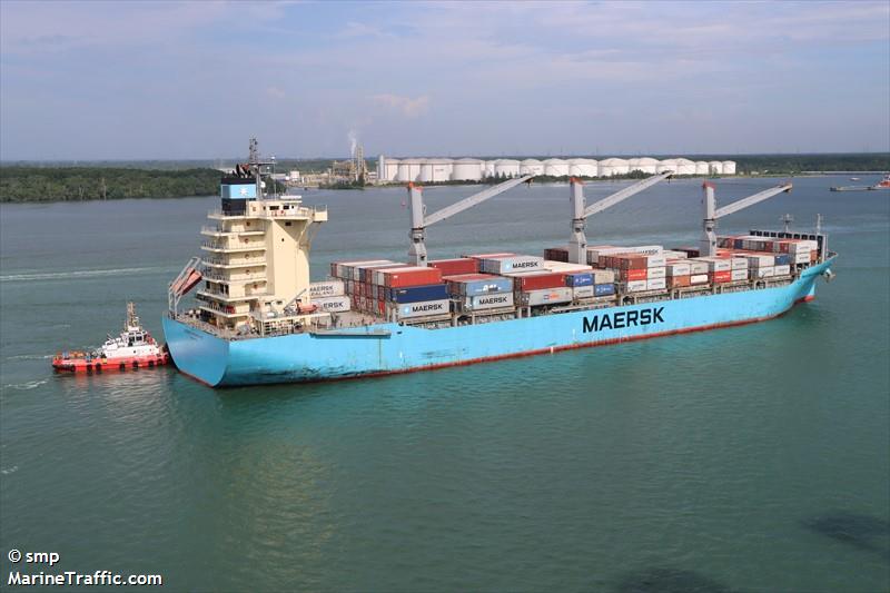 maersk kwangyang (Container Ship) - IMO 9858747, MMSI 636019821, Call Sign D5WI2 under the flag of Liberia