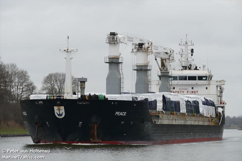 peace (General Cargo Ship) - IMO 9553983, MMSI 207138000, Call Sign LZEV under the flag of Bulgaria