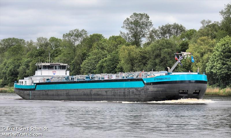 steinburg (Tanker) - IMO , MMSI 211691020 under the flag of Germany