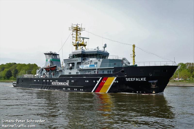 seefalke (Fishing Support Vessel) - IMO 9421233, MMSI 218692000, Call Sign DBFI under the flag of Germany