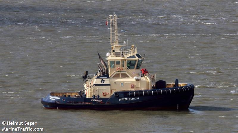 svitzer heimdal (Tug) - IMO 9788174, MMSI 219025273, Call Sign OYIX2 under the flag of Denmark