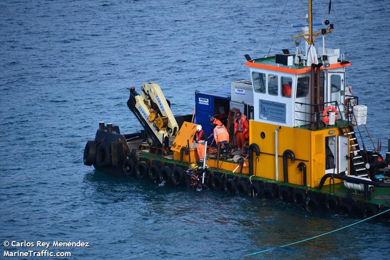 dive khan (Dredging or UW ops) - IMO , MMSI 224148750 under the flag of Spain