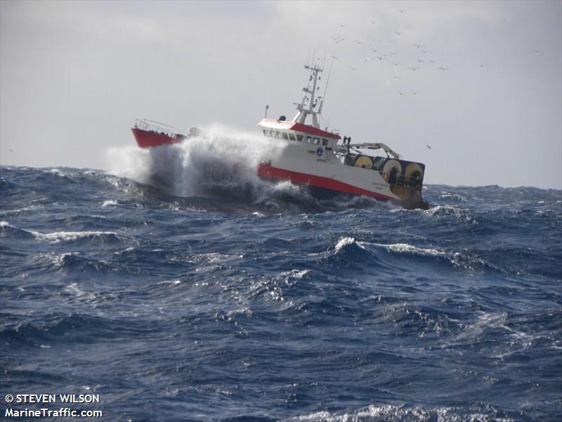 fv julien coleou (Fishing vessel) - IMO , MMSI 226158000, Call Sign FHEV under the flag of France
