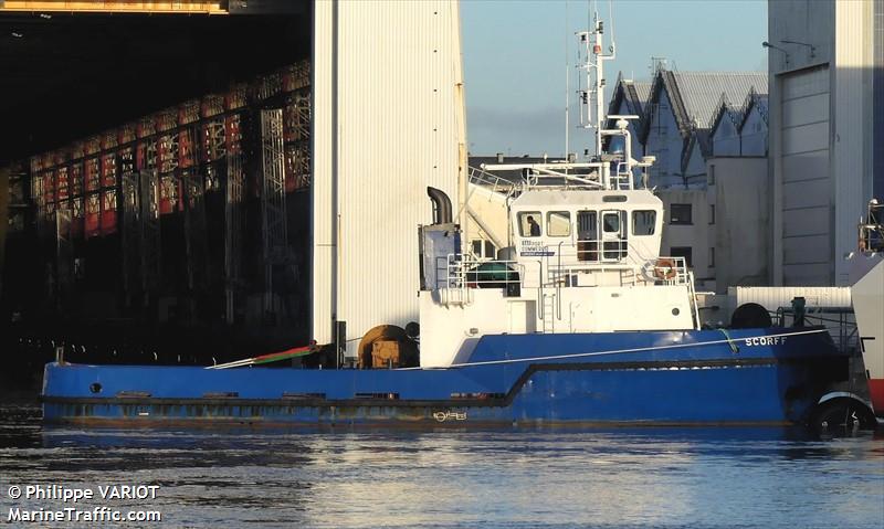 scorff (Tug) - IMO , MMSI 227019500, Call Sign FHFT under the flag of France