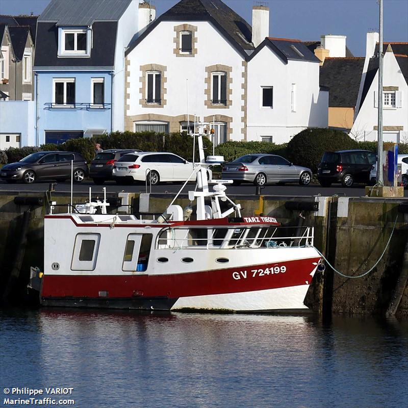 fv tarz tiegezh (Fishing vessel) - IMO , MMSI 227632970, Call Sign FI6669 under the flag of France