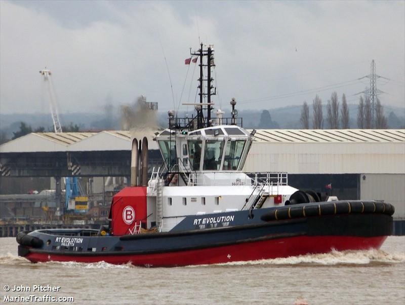 rt evolution (Tug) - IMO 9691357, MMSI 229802000, Call Sign 9HA3623 under the flag of Malta