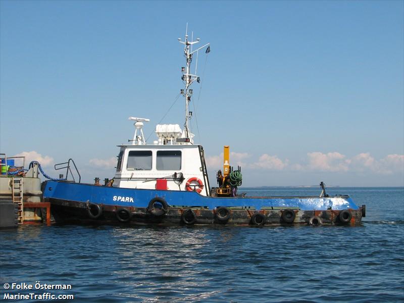 spark (Dredging or UW ops) - IMO , MMSI 230983050, Call Sign OG9923 under the flag of Finland