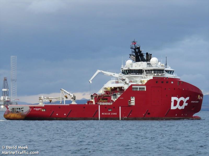 skandi skansen (Offshore Tug/Supply Ship) - IMO 9459759, MMSI 232007628, Call Sign MAXR6 under the flag of United Kingdom (UK)