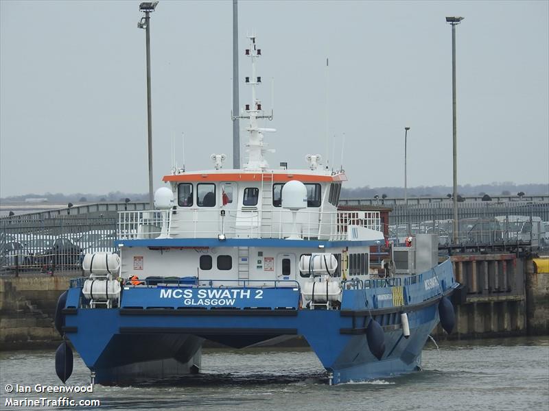 mcs swath 2 (Offshore Tug/Supply Ship) - IMO 9879090, MMSI 232021202, Call Sign MEYL5 under the flag of United Kingdom (UK)