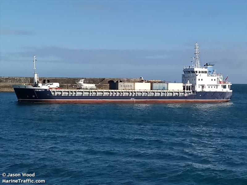 trinity (General Cargo Ship) - IMO 9396452, MMSI 232027317, Call Sign MHFE8 under the flag of United Kingdom (UK)