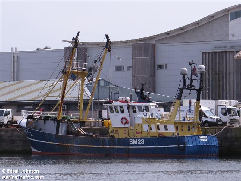 mfv carhelmar (Fishing vessel) - IMO , MMSI 235002820, Call Sign MHWD8 under the flag of United Kingdom (UK)