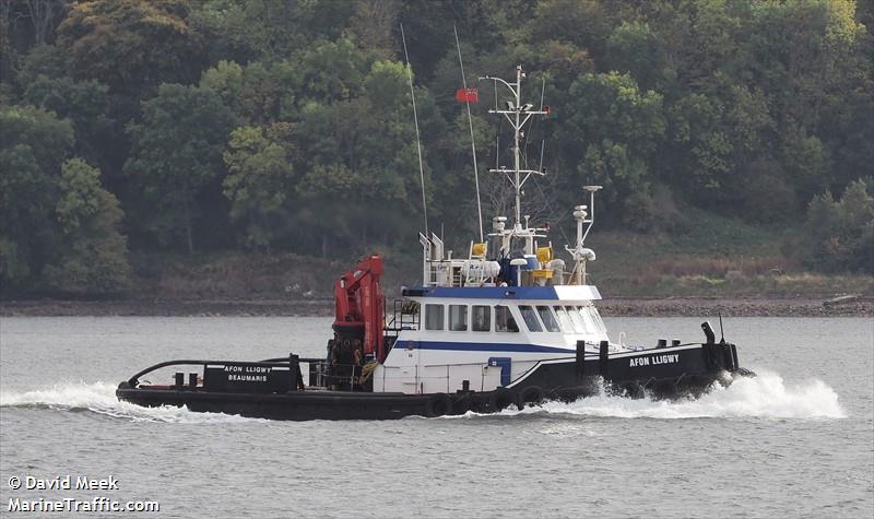 afon lligwy (Tug) - IMO 9266384, MMSI 235032464, Call Sign MLEC7 under the flag of United Kingdom (UK)