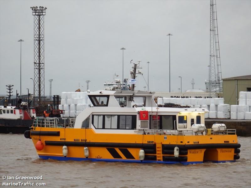 windcat 33 (HSC) - IMO , MMSI 235103062, Call Sign 00000 under the flag of United Kingdom (UK)