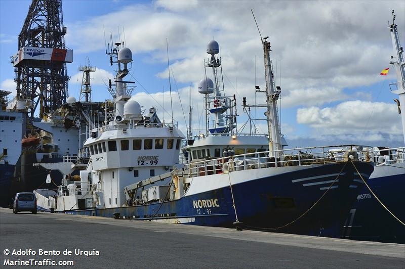 nordic (Fishing Vessel) - IMO 6713996, MMSI 242543300, Call Sign CNA5129 under the flag of Morocco