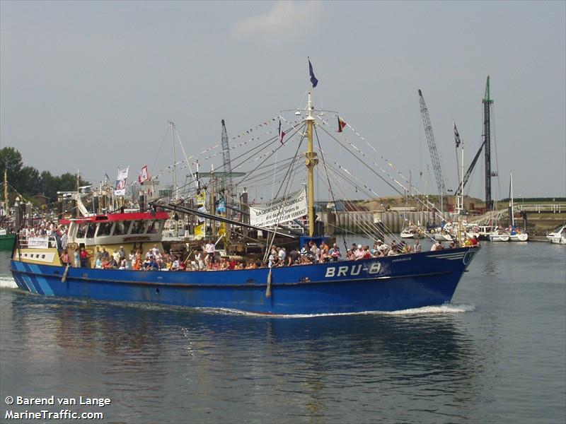 bru-8 marinus (Fishing Vessel) - IMO 8911970, MMSI 244035000, Call Sign PFUE under the flag of Netherlands