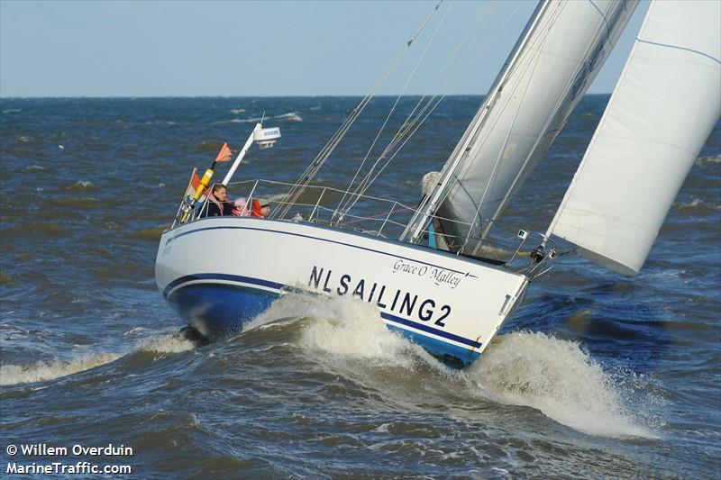 grace o malley (Sailing vessel) - IMO , MMSI 244060894, Call Sign PC7712 under the flag of Netherlands