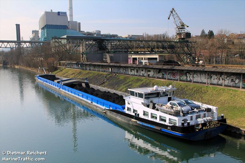 silver (Cargo ship) - IMO , MMSI 244660615, Call Sign PB4007 under the flag of Netherlands