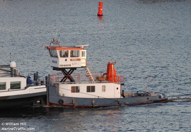 nellie (Cargo ship) - IMO , MMSI 244670009, Call Sign PD2822 under the flag of Netherlands