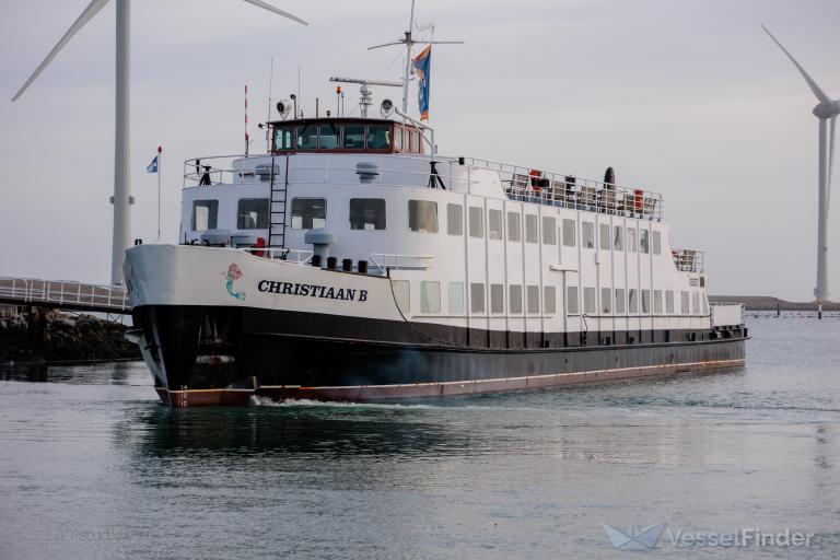 christiaan b (Passenger ship) - IMO , MMSI 244670345, Call Sign PE3296 under the flag of Netherlands