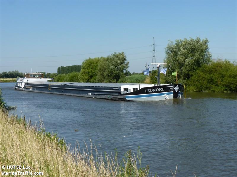leonore (Cargo ship) - IMO , MMSI 244690245, Call Sign PE3180 under the flag of Netherlands