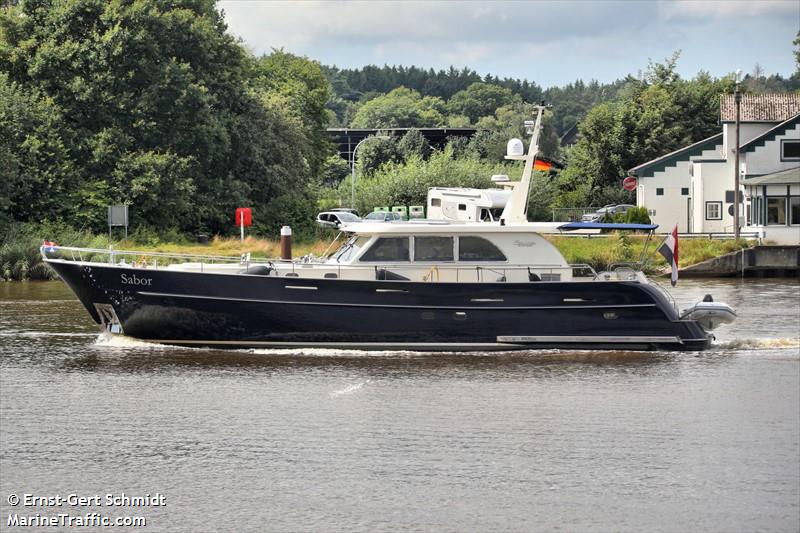 sabor (Pleasure craft) - IMO , MMSI 244740129, Call Sign PB3973 under the flag of Netherlands