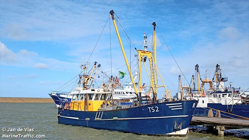 ts2 sven (Fishing Vessel) - IMO 8433136, MMSI 245552000, Call Sign PCCE under the flag of Netherlands