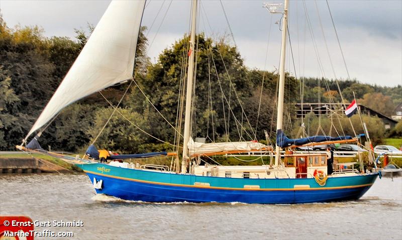 safier (Sailing vessel) - IMO , MMSI 245698000, Call Sign PCCF under the flag of Netherlands