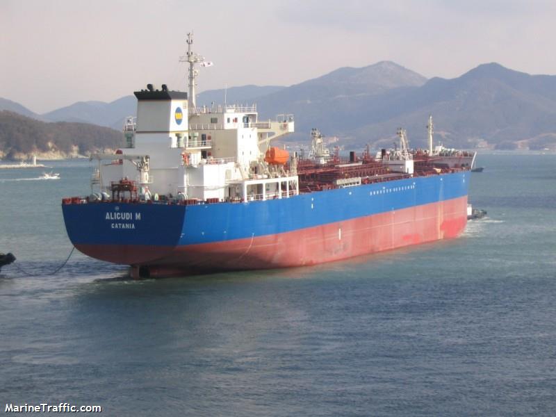 alicudi m (Chemical/Oil Products Tanker) - IMO 9253777, MMSI 247098600, Call Sign IBEP under the flag of Italy