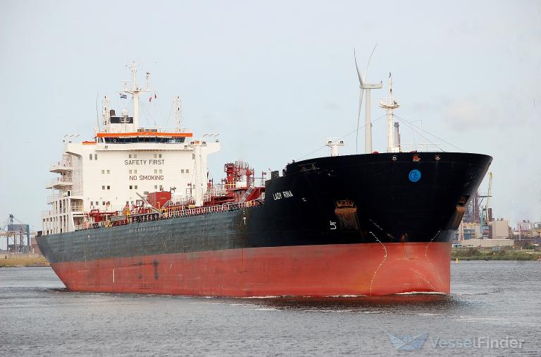lady rina (Chemical/Oil Products Tanker) - IMO 9631383, MMSI 247431600, Call Sign IBUJ under the flag of Italy