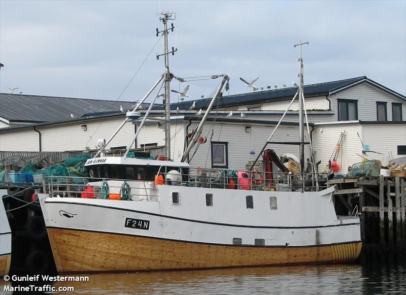 jan gunnar (Fishing vessel) - IMO , MMSI 257089640, Call Sign LK7188 under the flag of Norway