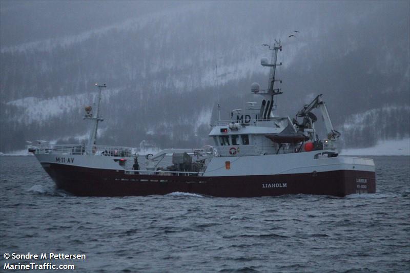 liaholm (Fishing Vessel) - IMO , MMSI 257589600, Call Sign LMDJ under the flag of Norway
