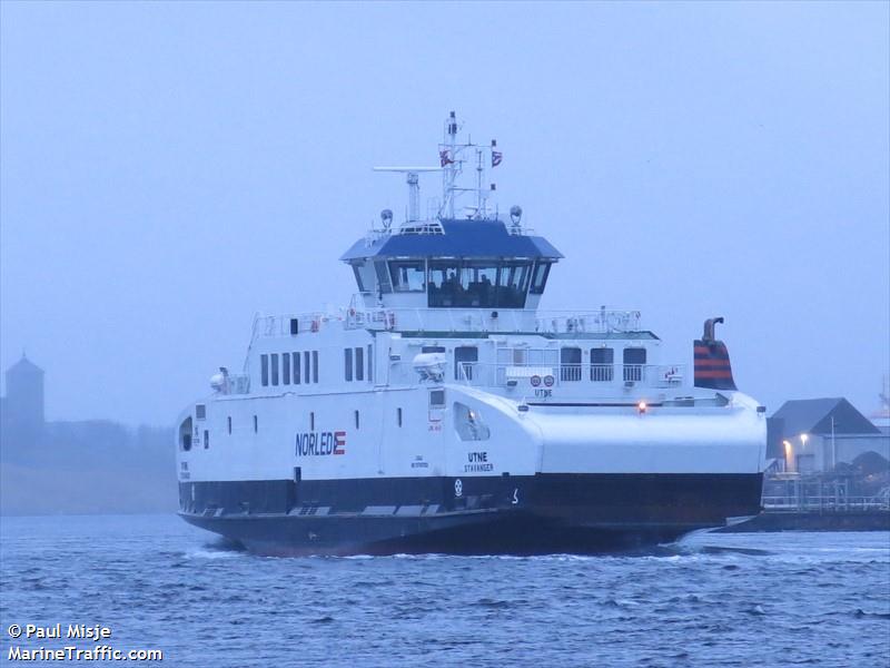 utne (Passenger/Ro-Ro Cargo Ship) - IMO 9740720, MMSI 257774600, Call Sign LCBJ under the flag of Norway