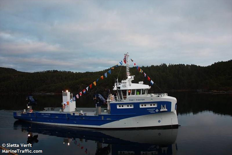 froy fighter (Work/Repair Vessel) - IMO 9768265, MMSI 257916600, Call Sign LDMP under the flag of Norway