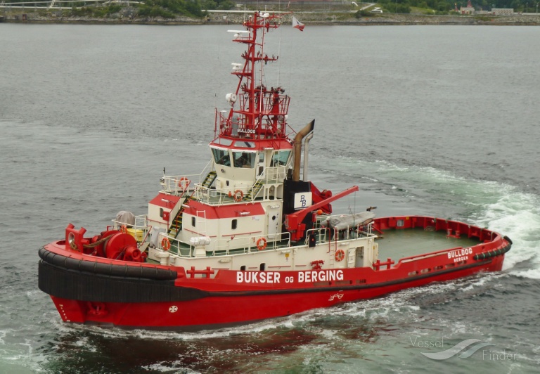 bulldog (Tug) - IMO 9200172, MMSI 259548000, Call Sign LJMG under the flag of Norway