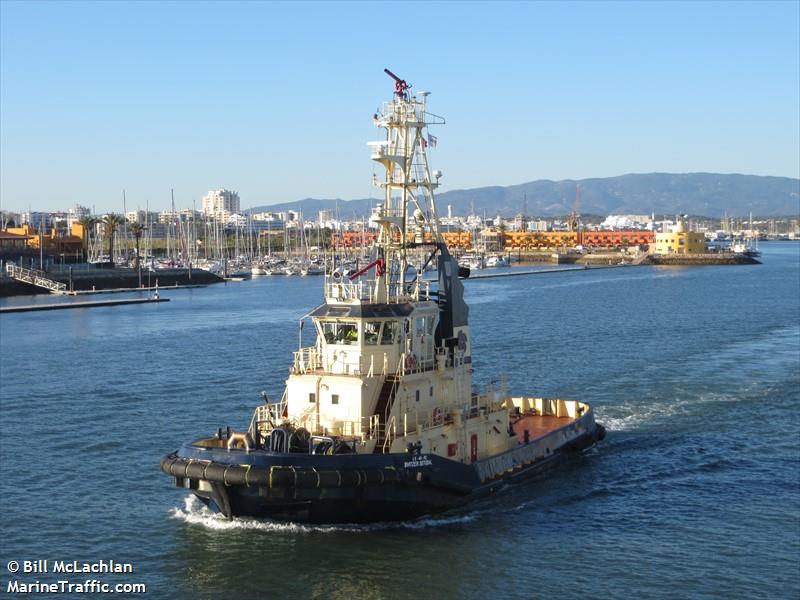 portugs setubal (Tug) - IMO 9008653, MMSI 263602553, Call Sign CSYQ7 under the flag of Portugal