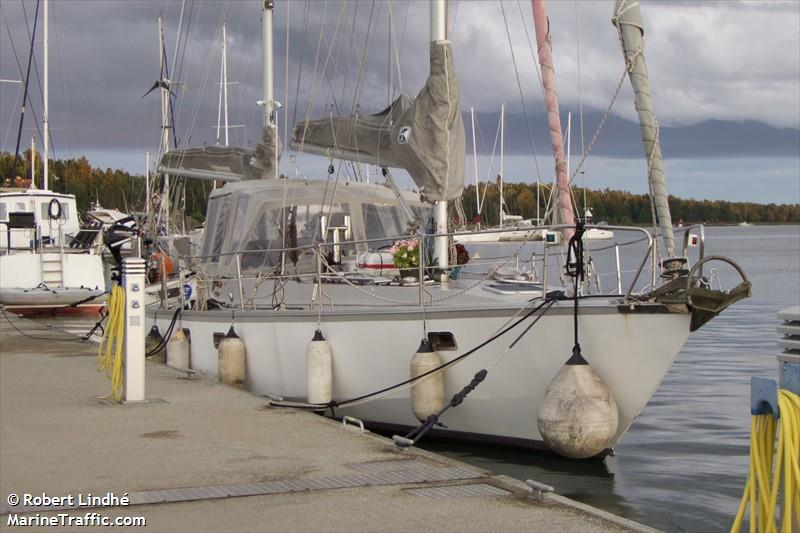 vindarnas nomad (Sailing vessel) - IMO , MMSI 265756130, Call Sign SEJK under the flag of Sweden