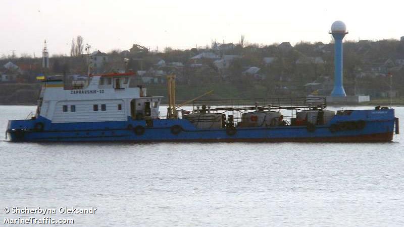 zapravshik-10 (Tanker) - IMO , MMSI 272117400 under the flag of Ukraine