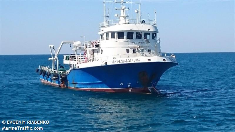 akvamarin (Research Vessel) - IMO 9466398, MMSI 273322900, Call Sign UBQE3 under the flag of Russia