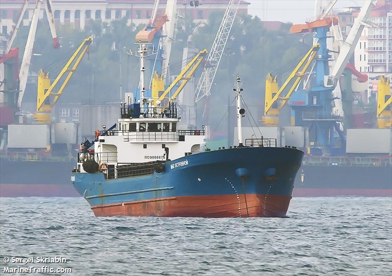 mys ostrovnoy (Aggregates Carrier) - IMO 9066875, MMSI 273357230, Call Sign UBKH3 under the flag of Russia