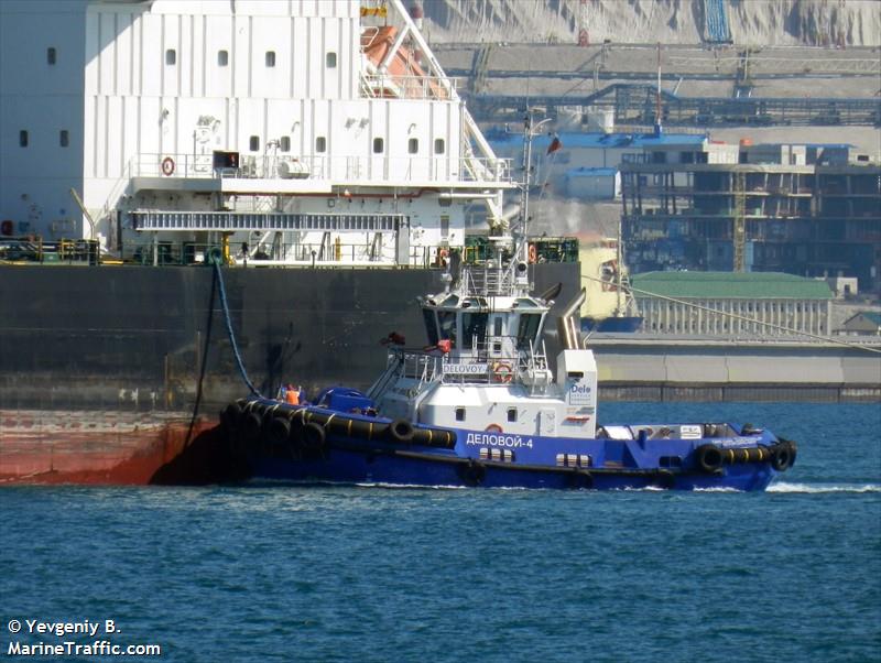 delovoy-4 (Tug) - IMO 9823168, MMSI 273432420, Call Sign UBIR4 under the flag of Russia