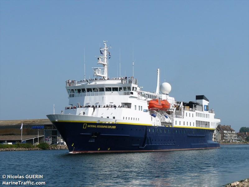 n g explorer (Passenger (Cruise) Ship) - IMO 8019356, MMSI 309336000, Call Sign C6WR2 under the flag of Bahamas