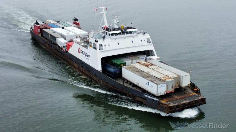 princess superior (Ro-Ro Cargo Ship) - IMO 7343669, MMSI 316003289, Call Sign CZ4348 under the flag of Canada