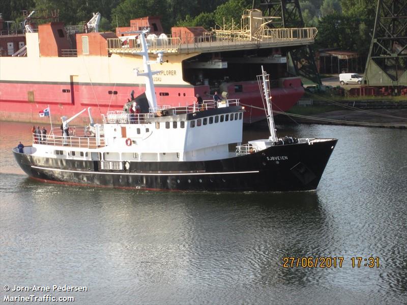 sjoveien (Passenger (Cruise) Ship) - IMO 7739777, MMSI 352842000, Call Sign HO9830 under the flag of Panama
