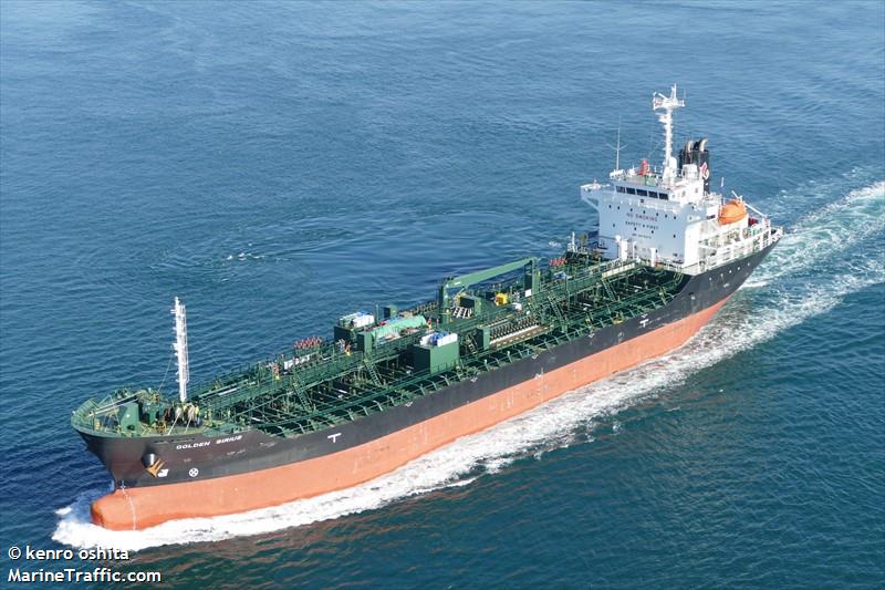 golden sirius (Chemical/Oil Products Tanker) - IMO 9478274, MMSI 353007000, Call Sign 3FYA3 under the flag of Panama